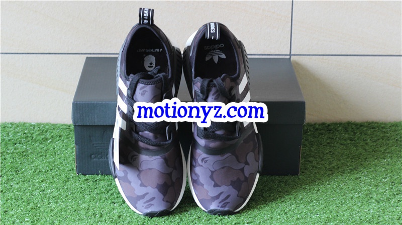 Best Version Adidas NMD R1 Bape Camo Black